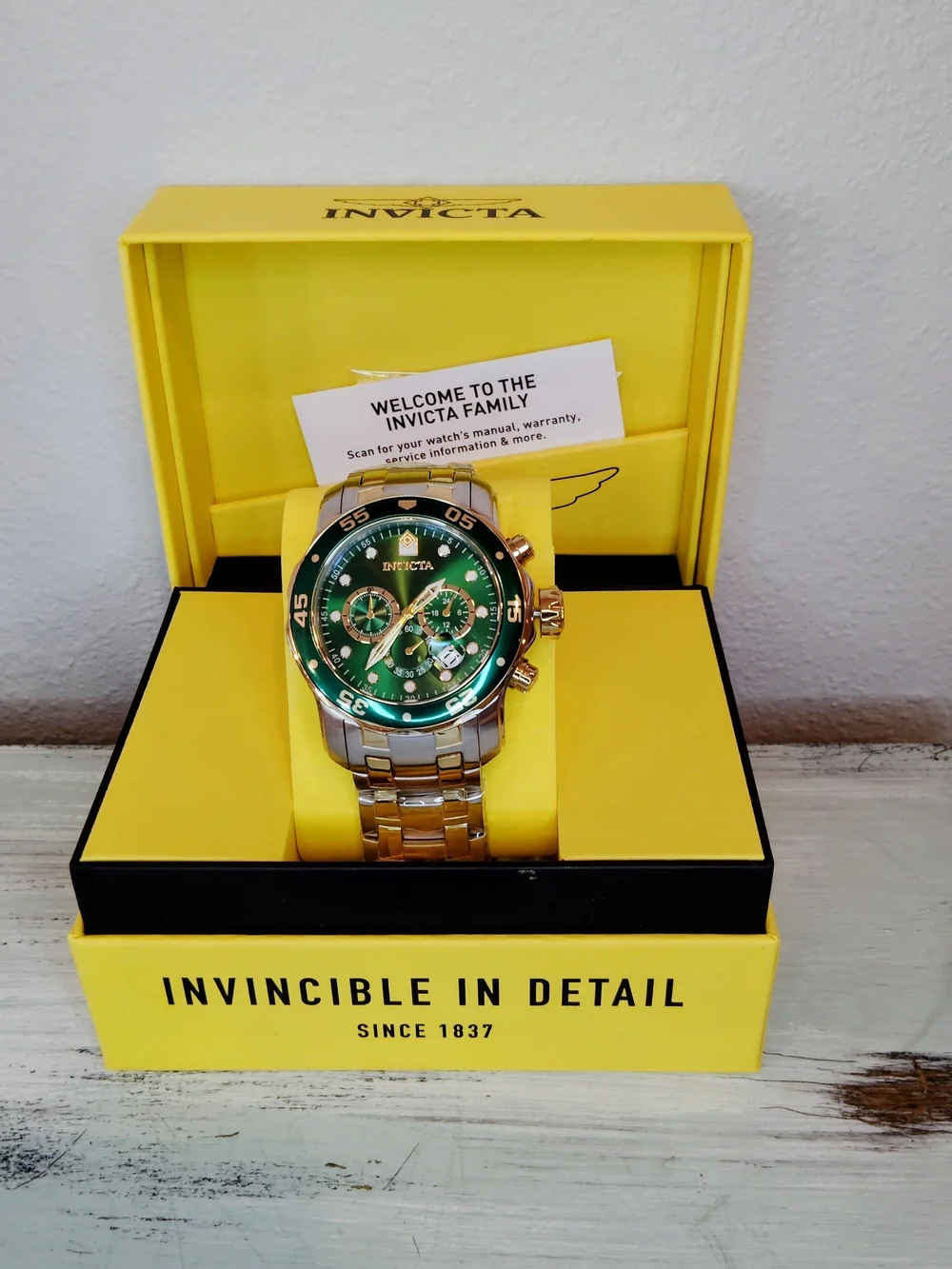 Invicta Pro Diver Scuba Mens Watch 48mm Model 40191